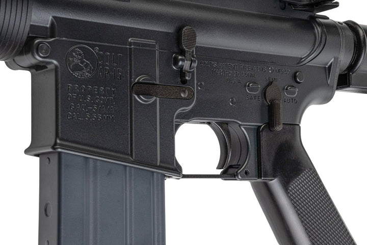 Cybergun XM177E2 COLT M649 GBB Airsoft Rifle (CGS System) - Black - Bang Bang Airsoft
