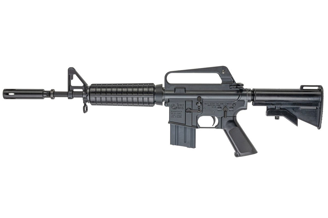 Cybergun XM177E2 COLT M649 GBB Airsoft Rifle (CGS System) - Black - Bang Bang Airsoft