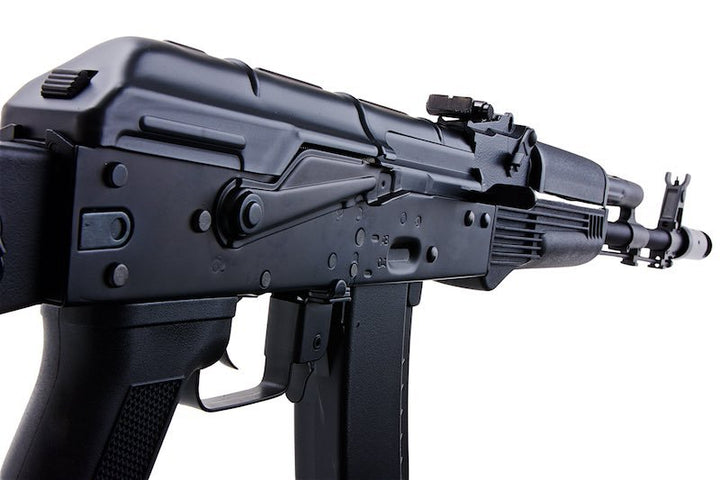 CYMA AK74M Airsoft AEG Rifle w/ Folding Stock - Black (Metal)(CM040C) - Bang Bang Airsoft