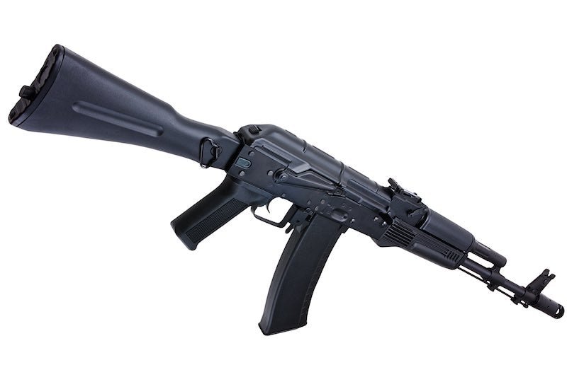 CYMA AK74M Airsoft AEG Rifle w/ Folding Stock - Black (Metal)(CM040C) - Bang Bang Airsoft