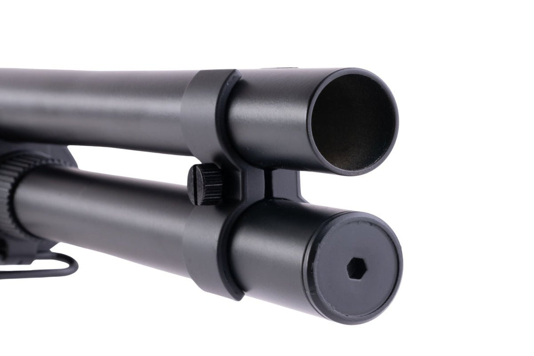 CYMA M870 3 - Round Brust Multi - Shot Shell Loading Airsoft Shotgun (Full Stock)(CM350L) - Bang Bang Airsoft