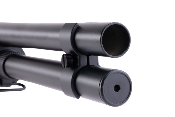 CYMA M870 3 - Round Brust Multi - Shot Shell Loading Airsoft Shotgun (Full Stock)(CM350L) - Bang Bang Airsoft