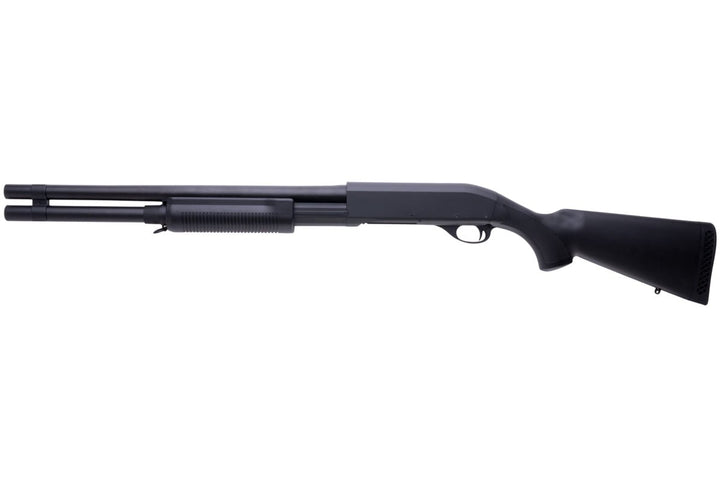 CYMA M870 3 - Round Brust Multi - Shot Shell Loading Airsoft Shotgun (Full Stock)(CM350L) - Bang Bang Airsoft