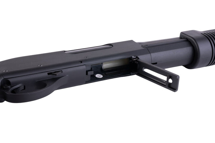 CYMA M870 3 - Round Brust Multi - Shot Shell Loading Airsoft Shotgun (Full Stock)(CM350L) - Bang Bang Airsoft
