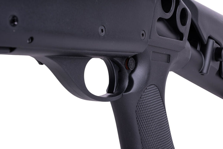 CYMA M870 3 - Round Brust Multi - Shot Shell Loading Airsoft Shotgun (Retractable Stock)(CM353L) - Bang Bang Airsoft