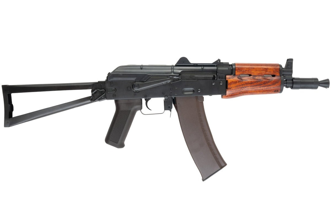 CYMA Platinum AKS74U Wood Furniture Airsoft AEG Rifle (CM055) - Bang Bang Airsoft