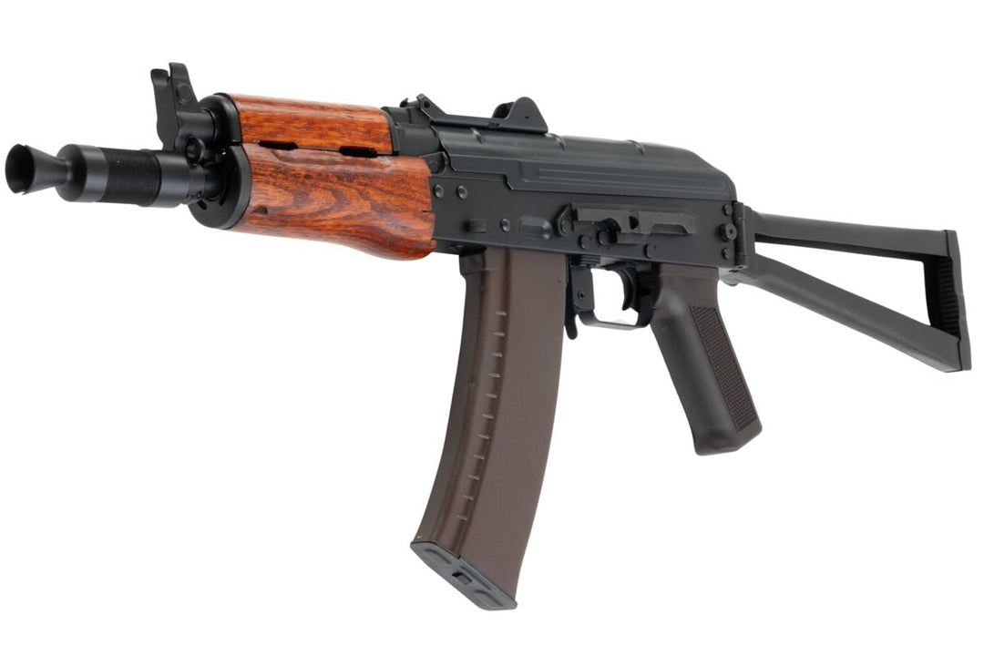 CYMA Platinum AKS74U Wood Furniture Airsoft AEG Rifle (CM055) - Bang Bang Airsoft