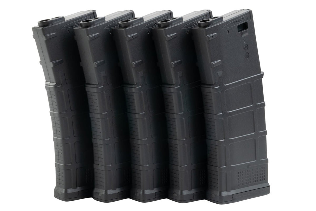 DMAG M4 Magazine (D - DAY)(30/130 rounds, Variable Capacity EMM AEG Magazine) - Black (5pcs / box set) - Bang Bang Airsoft