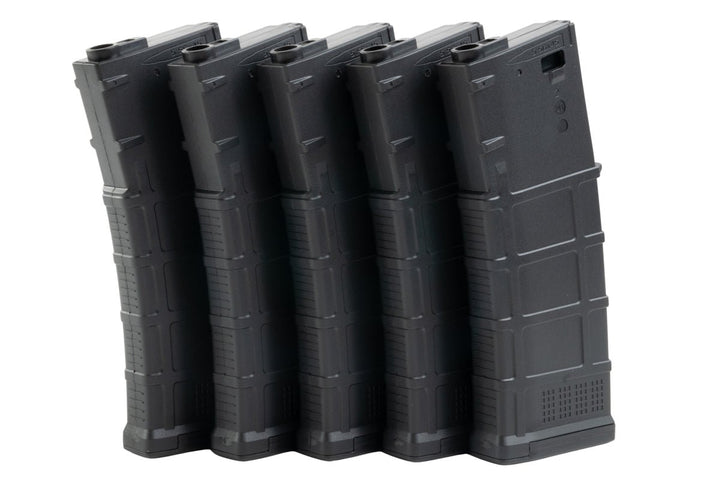 DMAG M4 Magazine (D - DAY)(30/130 rounds, Variable Capacity EMM AEG Magazine) - Black (5pcs / box set) - Bang Bang Airsoft