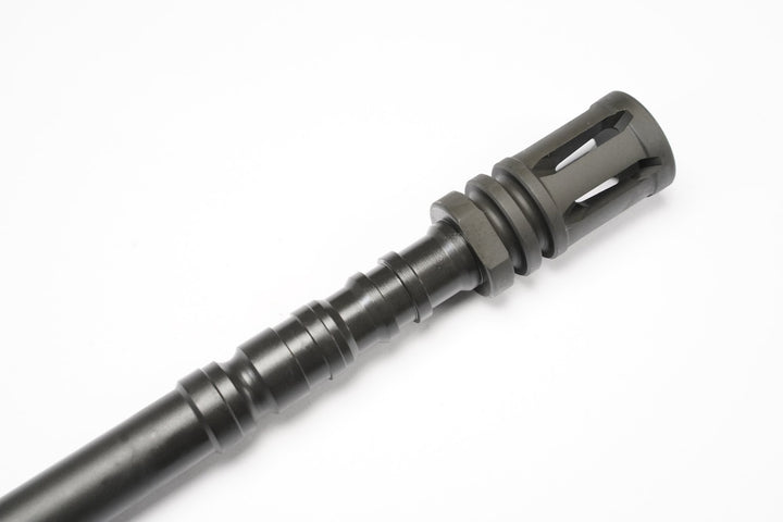 DNA FNC Steel Outer Barrel (HEAT Style) for VFC FNC GBB - Bang Bang Airsoft