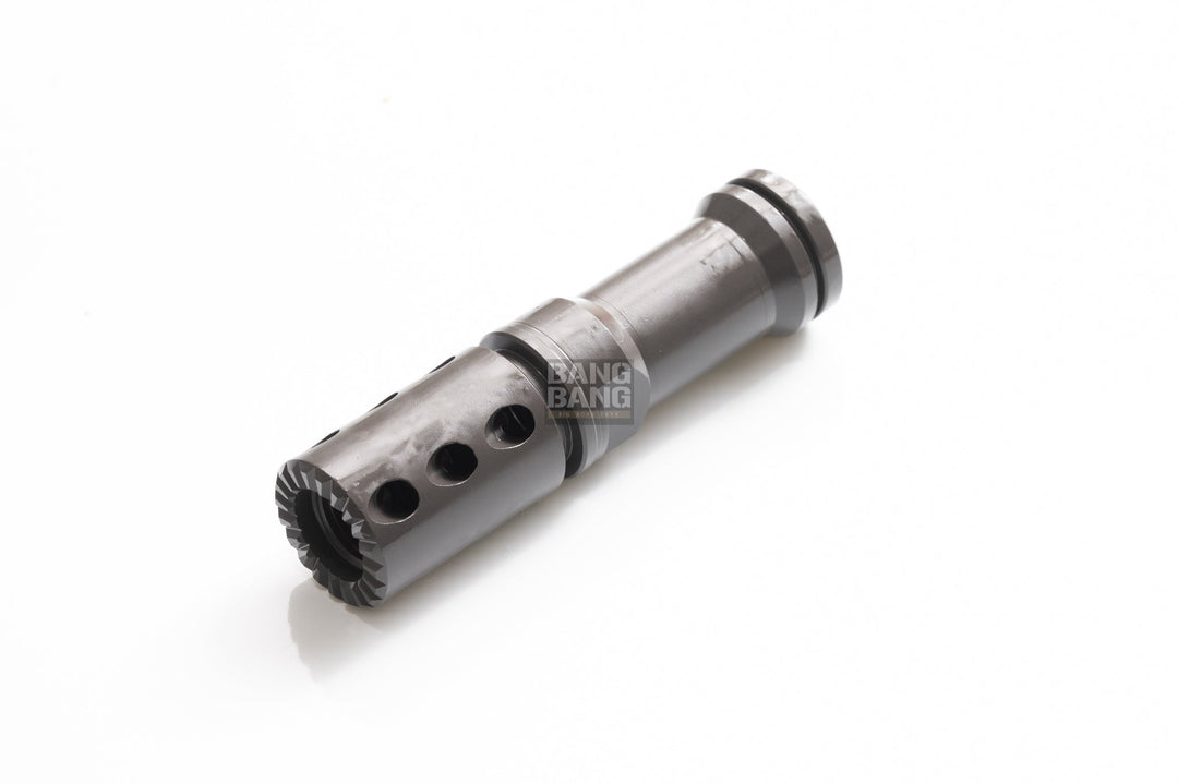 DNA M249 Steel Muzzle Device for VFC M249 GBB - Bang Bang Airsoft