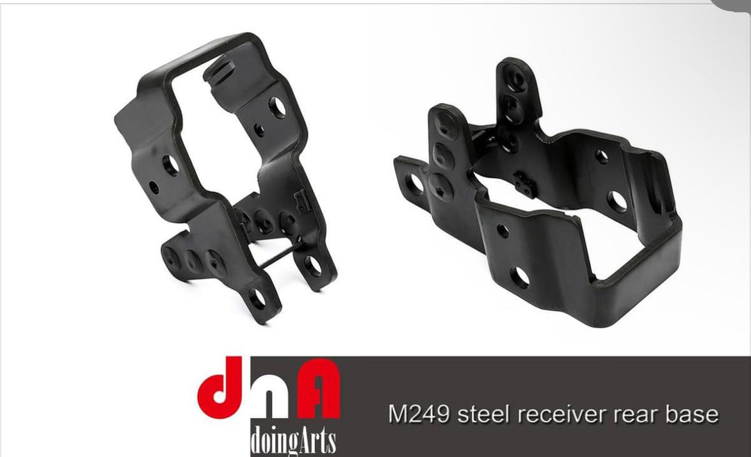 DNA Steel Receiver Rear Base for VFC M249 GBB - Bang Bang Airsoft