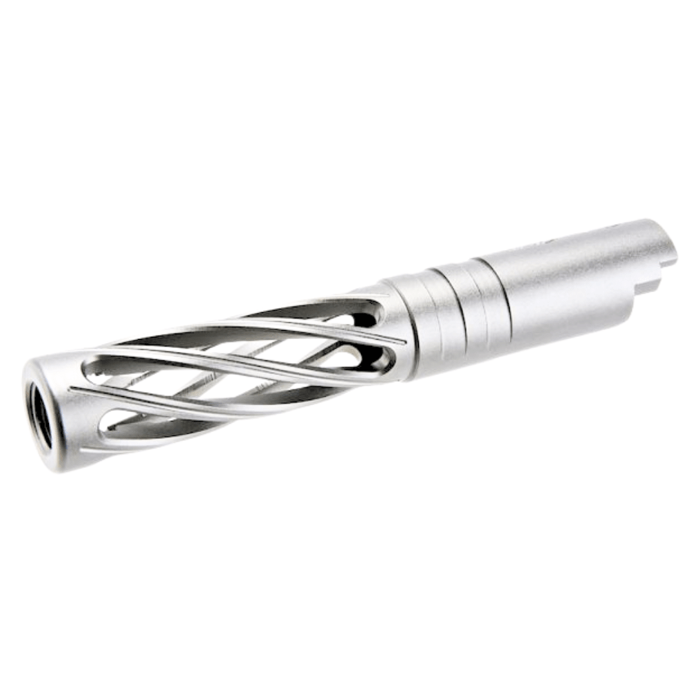 Dr. Black 6063 Aluminum 4.3 Outer Barrel (Type - Dinging) - Bang Bang Airsoft