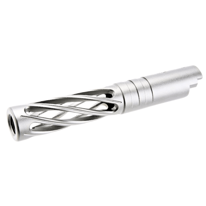 Dr. Black 6063 Aluminum 4.3 Outer Barrel (Type - Dinging) - Bang Bang Airsoft