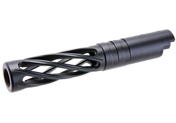 Dr. Black 6063 Aluminum 4.3 Outer Barrel (Type - Dinging) - Bang Bang Airsoft