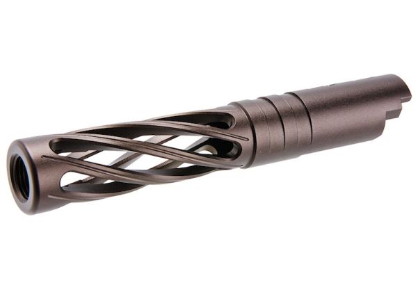 Dr. Black 6063 Aluminum 4.3 Outer Barrel (Type - Dinging) - Bang Bang Airsoft