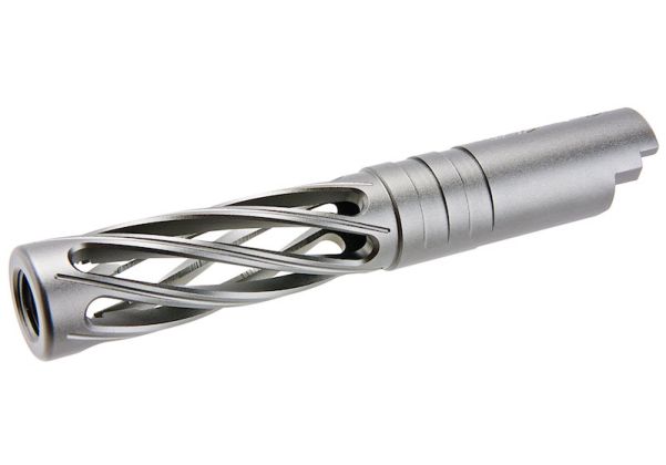 Dr. Black 6063 Aluminum 4.3 Outer Barrel (Type - Dinging) - Bang Bang Airsoft