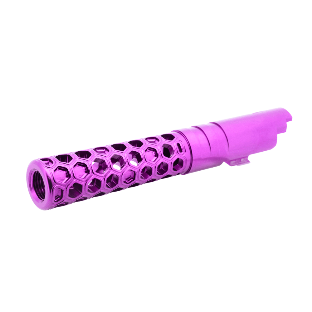Dr. Black 6063 Aluminum 4.3 Outer Barrel (Type - Favos) - Bang Bang Airsoft