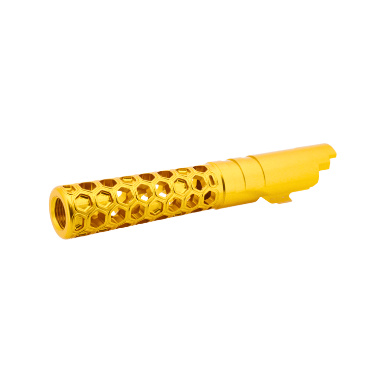 Dr. Black 6063 Aluminum 4.3 Outer Barrel (Type - Favos) - Bang Bang Airsoft