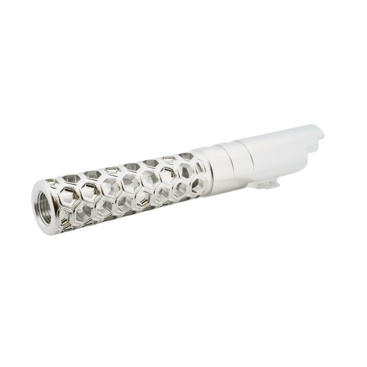 Dr. Black 6063 Aluminum 4.3 Outer Barrel (Type - Favos) - Bang Bang Airsoft