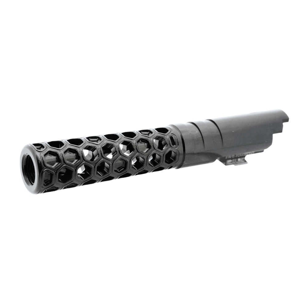 Dr. Black 6063 Aluminum 4.3 Outer Barrel (Type - Favos) - Bang Bang Airsoft