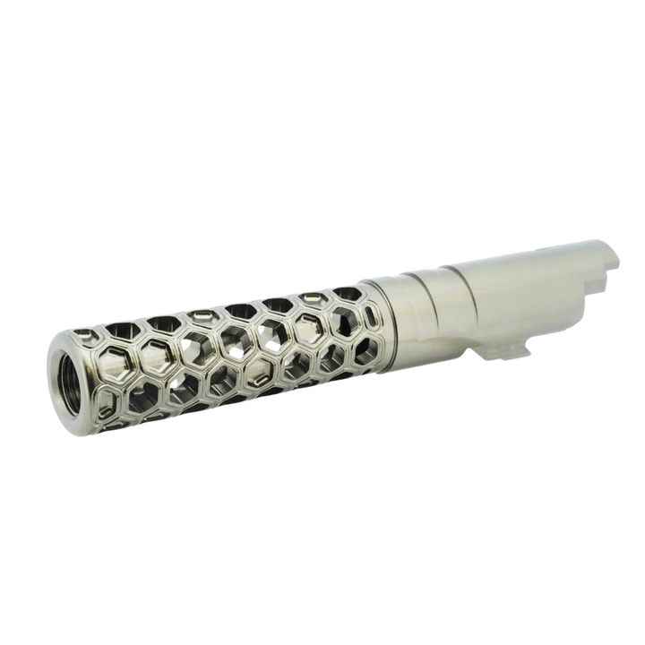 Dr. Black 6063 Aluminum 4.3 Outer Barrel (Type - Favos) - Bang Bang Airsoft