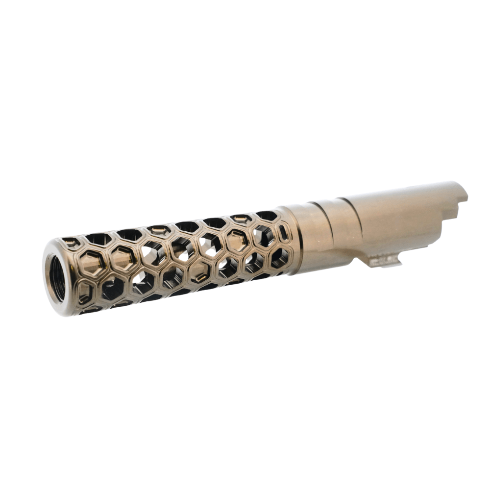 Dr. Black 6063 Aluminum 4.3 Outer Barrel (Type - Favos) - Bang Bang Airsoft