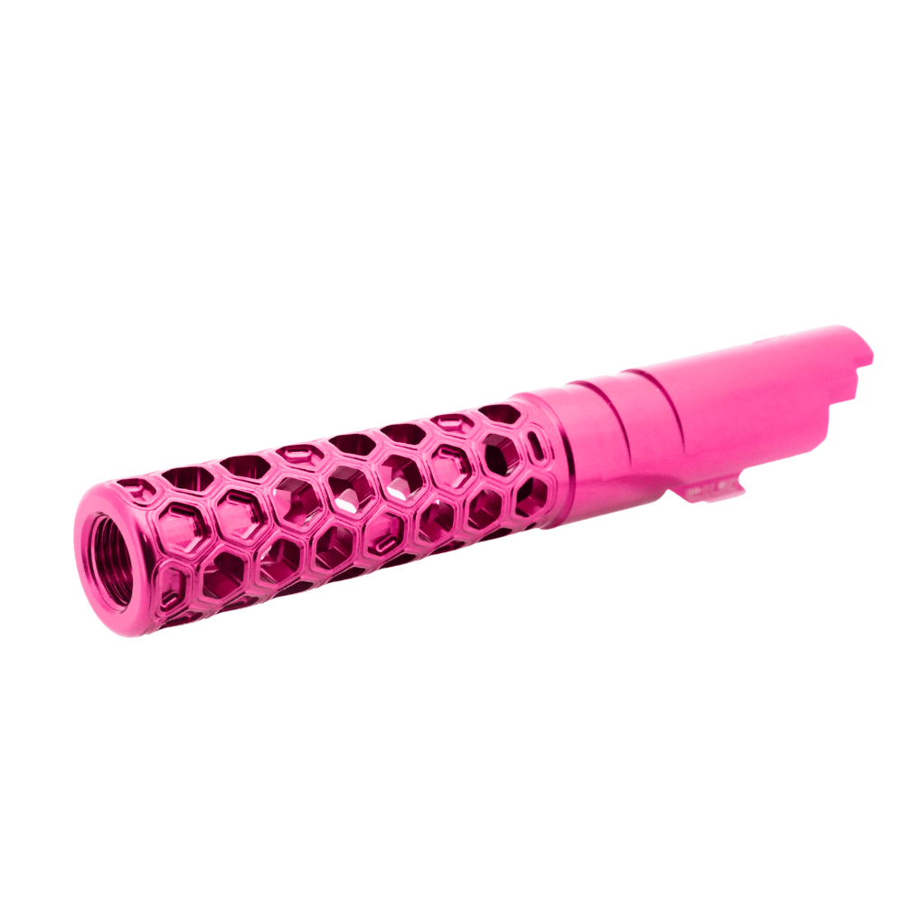 Dr. Black 6063 Aluminum 4.3 Outer Barrel (Type - Favos) - Bang Bang Airsoft