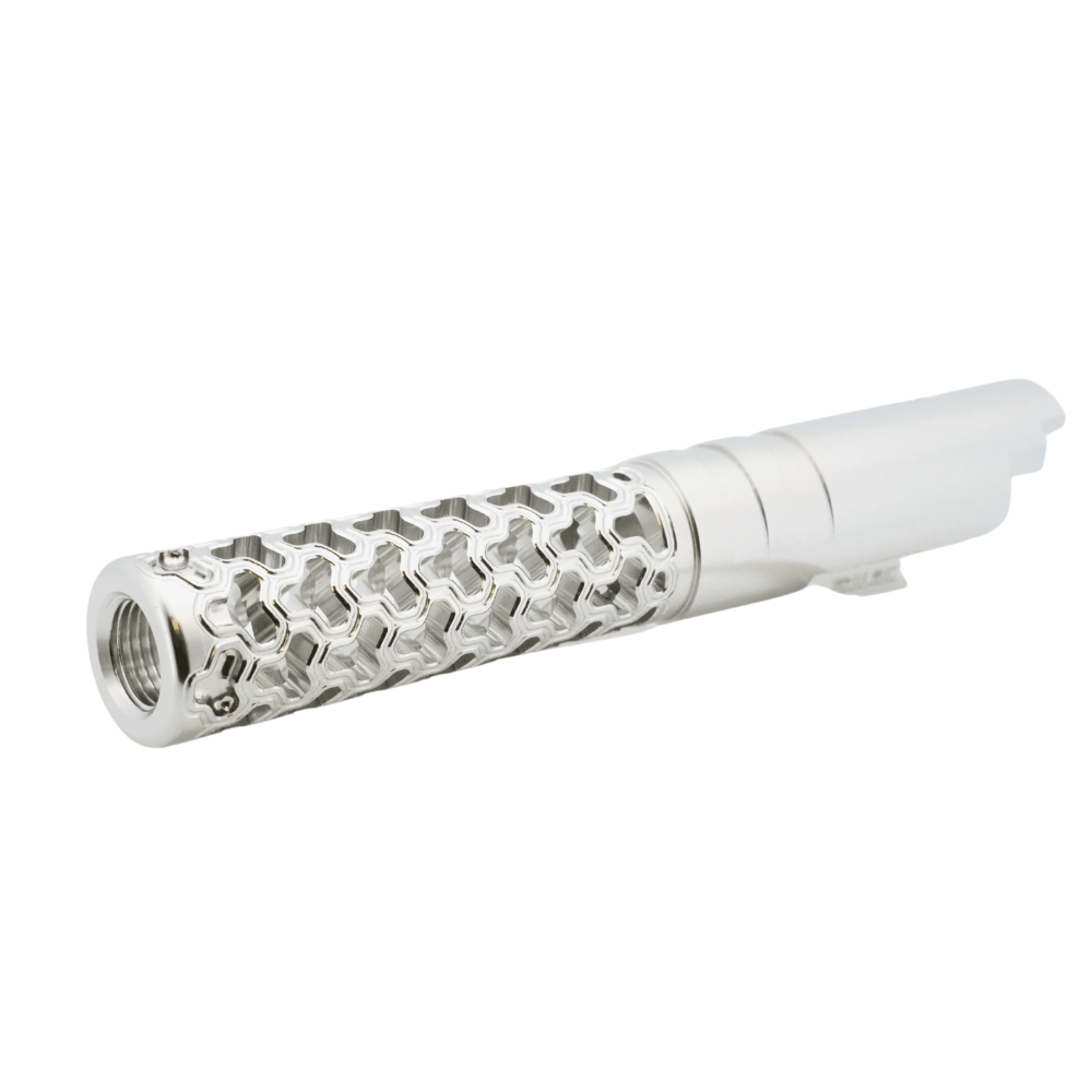 Dr. Black 6063 Aluminum 4.3 Outer Barrel (Type - Geom) - Bang Bang Airsoft