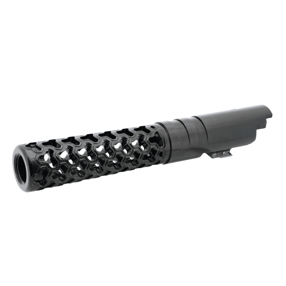 Dr. Black 6063 Aluminum 4.3 Outer Barrel (Type - Geom) - Bang Bang Airsoft