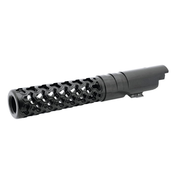 Dr. Black 6063 Aluminum 4.3 Outer Barrel (Type - Geom) - Bang Bang Airsoft