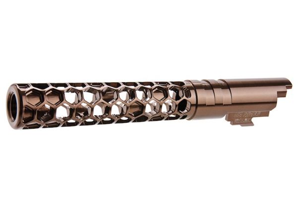Dr. Black 6063 Aluminum 5.1 Outer Barrel (Type - Favos) - Bang Bang Airsoft
