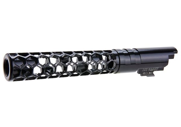 Dr. Black 6063 Aluminum 5.1 Outer Barrel (Type - Favos) - Bang Bang Airsoft