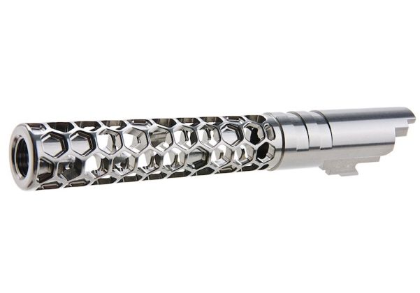 Dr. Black 6063 Aluminum 5.1 Outer Barrel (Type - Favos) - Bang Bang Airsoft