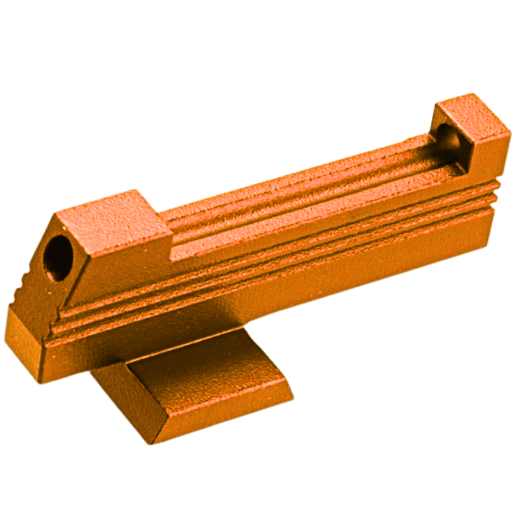 Dr. Black Aluminum Fiber Optic Front Sight for TM Hi - CAPA - Bang Bang Airsoft