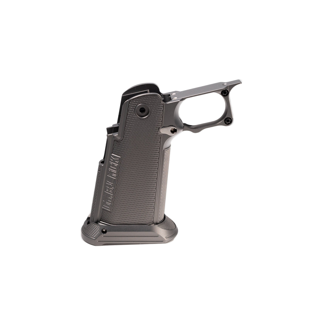 Dr. Black Aluminum Grip for Hi - Capa GBBP (Type B) - Bang Bang Airsoft
