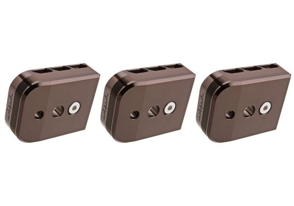 Dr. Black Aluminum Magazine Base for Hi - Capa 5.1 (Type B) - Bang Bang Airsoft
