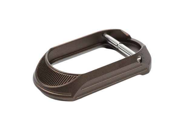 Dr. Black Aluminum Magwell Type A for Hi - Capa GBBP (Polymer Grip + Dr. Black Aluminium Grip) - Bang Bang Airsoft