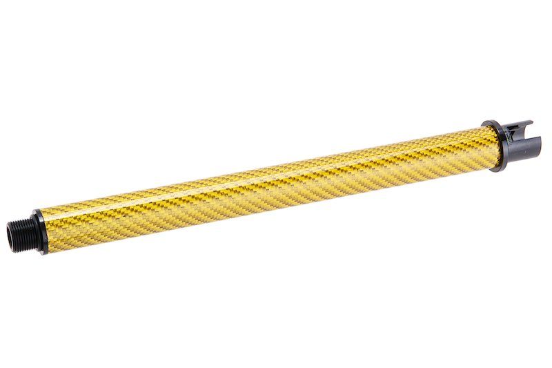 Dr. Black Carbon Fiber Outer barrel for Marui MWS GBBR - Bang Bang Airsoft
