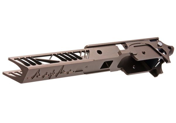 Dr. Black CNC Aluminum 4.3" Frame for Hi - capa - Style 01 - Bang Bang Airsoft