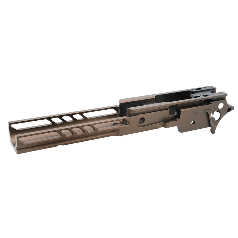 Dr. Black CNC Aluminum 4.3" Frame for Hi - capa - Style 03 - Bang Bang Airsoft