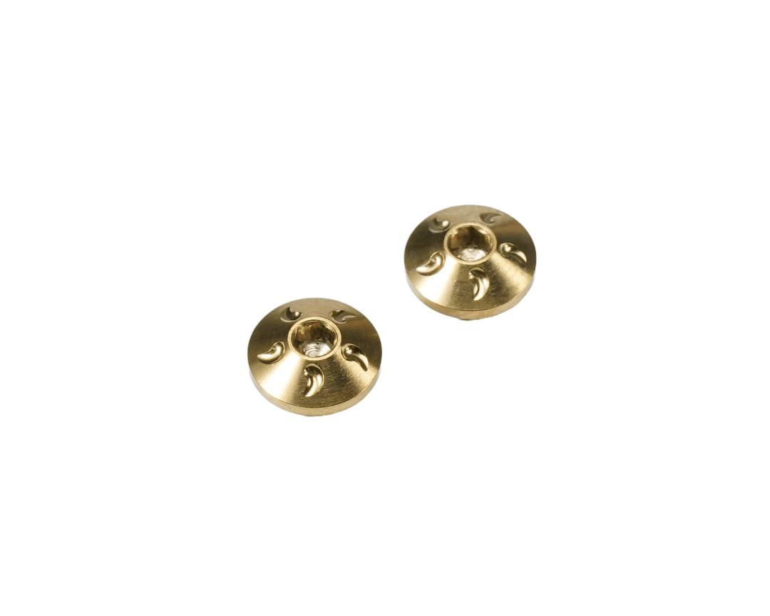 Dr. Black Stainless Steel Custom Grip Screw (2pcs) -Type B - Bang Bang Airsoft