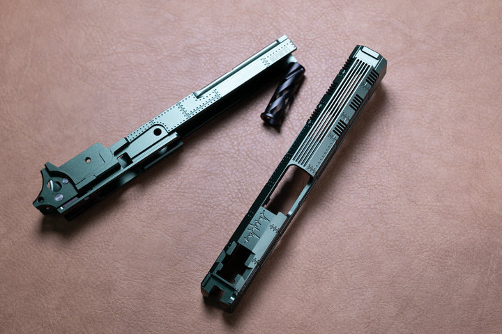 Dr. Black Zero Aluminum Slide Set for TM Hi - CAPA - Bang Bang Airsoft