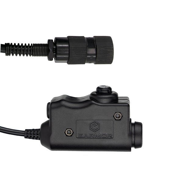 Earmor M52 Push - to - Talk w/ Thumb Button (TP - 120) - Bang Bang Airsoft