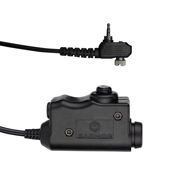 Earmor M52 Push - to - Talk w/ Thumb Button (TP - 120) - Bang Bang Airsoft