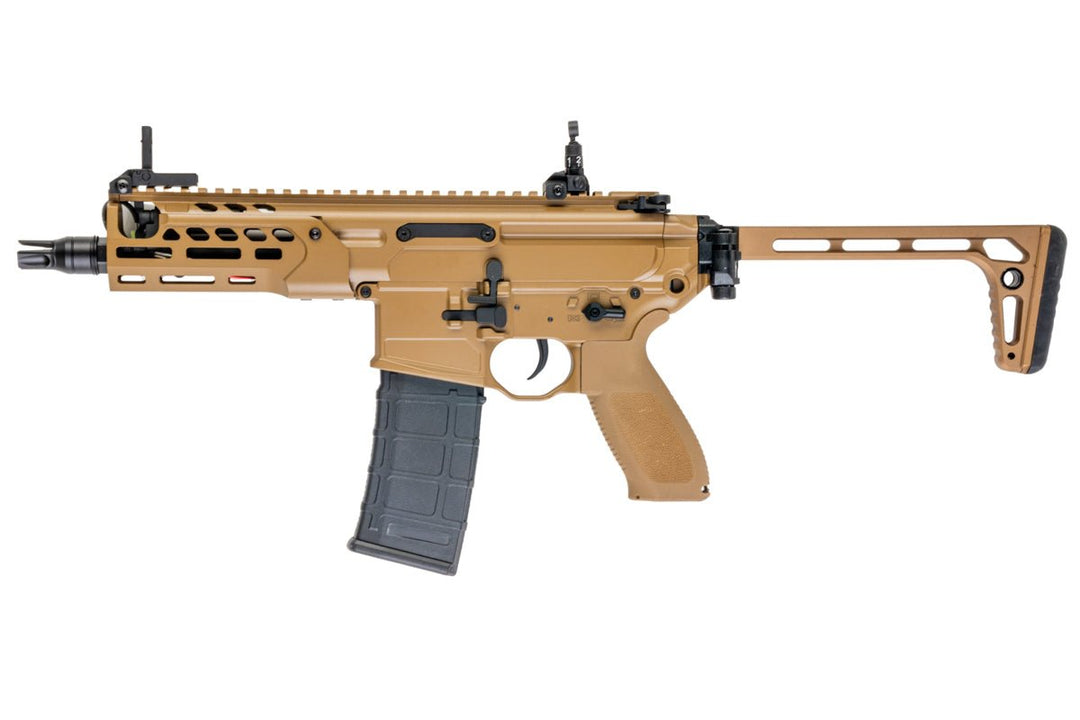 E&C MCX Rattler Airsoft AEG (5.6 inch) - FDE - Bang Bang Airsoft