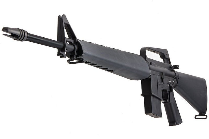 E&C XM177 E2 Airsoft AEG Rifle EC325 (QD 1.5 Gearbox, Blank Marking) - Black - Bang Bang Airsoft