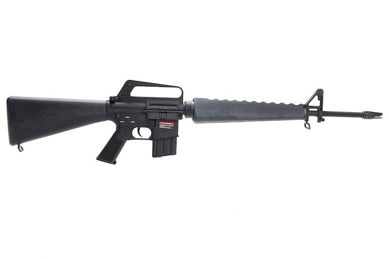 E&C XM177 E2 Airsoft AEG Rifle EC325 (QD 1.5 Gearbox, Blank Marking) - Black - Bang Bang Airsoft