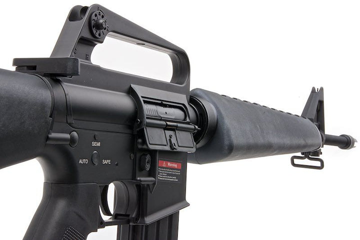 E&C XM177 E2 Airsoft AEG Rifle EC325 (QD 1.5 Gearbox, Blank Marking) - Black - Bang Bang Airsoft