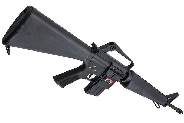E&C XM177 E2 Airsoft AEG Rifle EC325 (QD 1.5 Gearbox, Blank Marking) - Black - Bang Bang Airsoft